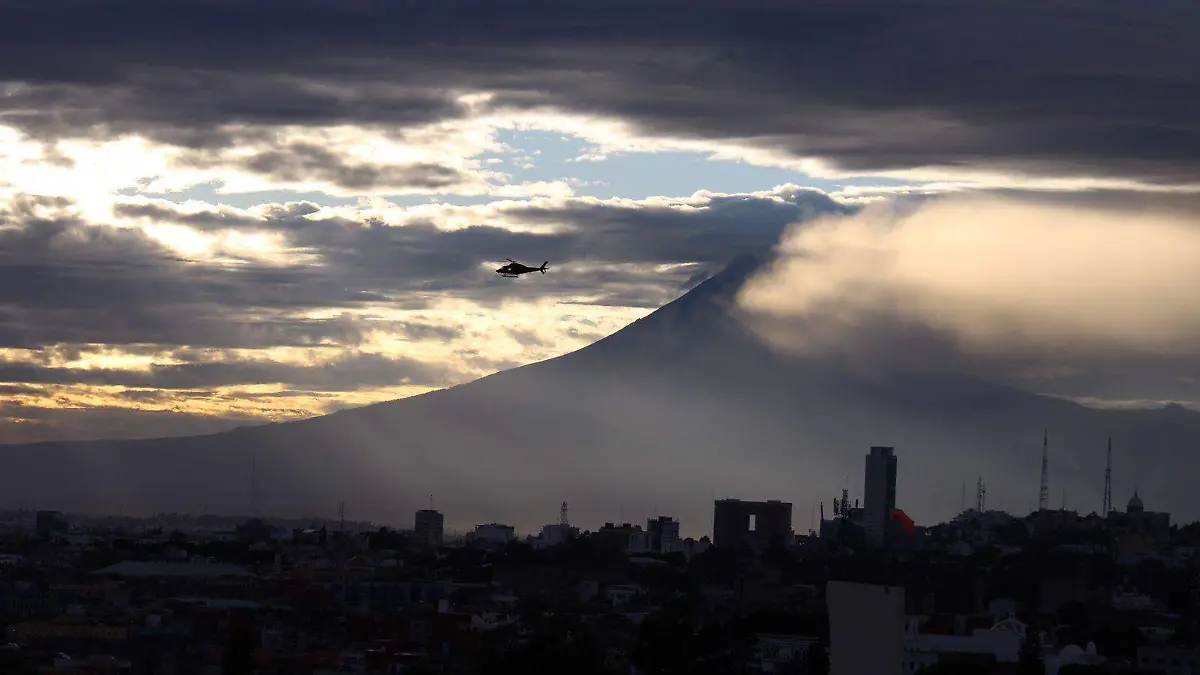 En los últimos días el volcán Popocatépetl ha presentado una intensa actividad